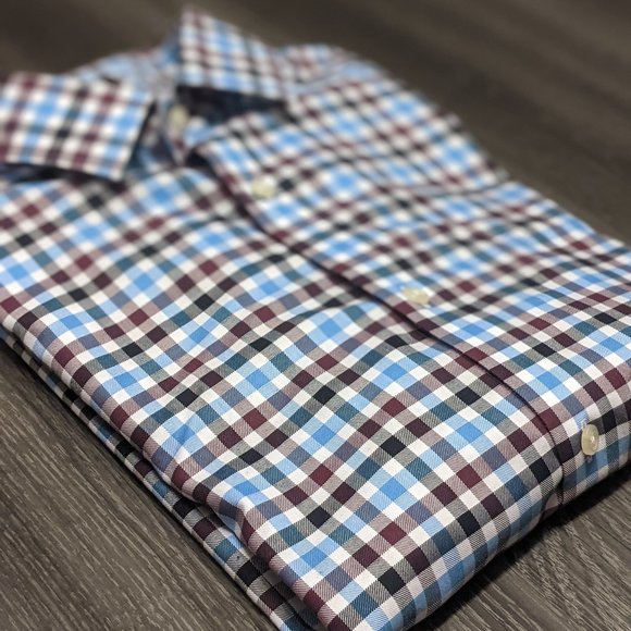 Banana Republic Grant Fit Non Iron Dress Shirt - Picture 1 of 6